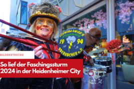 Langsam entwickelt sich Heidenheim zu einer Faschingshochburg. Das bewies auch in diesem Jahr wieder der Faschingssturm durch die Heidenheimer City.