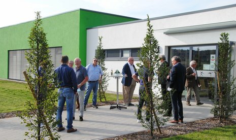 Bei der Eröffnung des Vereinszentrums des TV Steinheim Fotos: D. Stängle