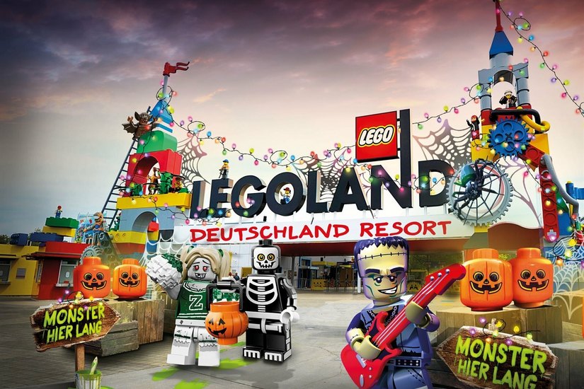 Extralanges Halloween-Event mit spektakulären Highlights erwarten die Besucherinnen und Besucher im LEGOLAND bei Günzburg.