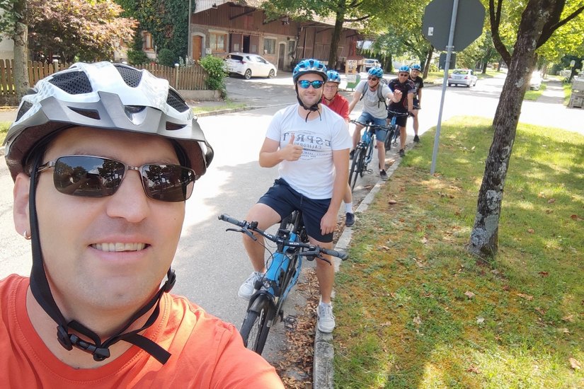 Fahrradtour von Langenargen nach Meersburg