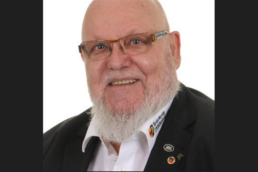Der Vorsitzende des Sportkreises Heidenheim Klaus-Dieter Marx.
