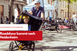Warum Lastenräder ein Gamechanger in der Mobilitäswende werden könnten, zeigt die Cargobike Roadshow in Heidenheim.