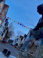 Lampions in allen Farben werden ab 13. April die Heidenheimer Innenstadt verschönern und schaffen
ein sehenswertes Stimmungsbild. | Foto: Florian Wagner