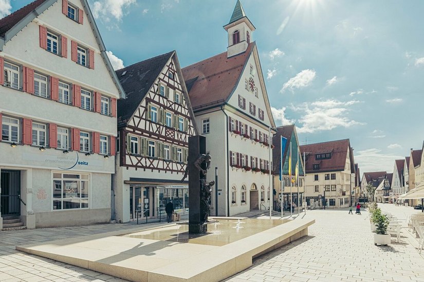 Stadt Giengen_Ansicht Rathaus mit Tourist-Information