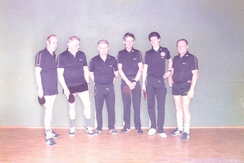 SV Bolheim Tiuschtennis in den 80er Jahren