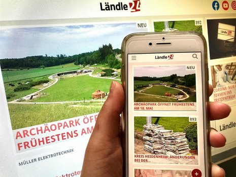Ländle24 gibt es jetzt auch als App. Hier finden Sie nicht nur alle Inhalte der Homepage, sondern können auch selbst in die Welt eines Reproters eintauchen. Wie das geht? In der Bildergalerie erfahren Sie Klick für Klick, wie man selbst Beiträge für Ländle24 erstellen kann.