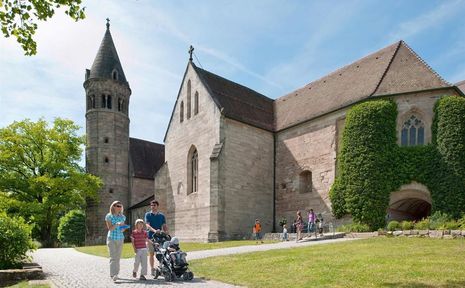 HERZLICH WILLKOMMEN: Ab 1. Juli ist das Kloster Lorch wieder an vier Tagen in der Woche für Besucher geöffnet.