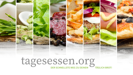 Auf tagesessen.org kann man leckere Mittagsgerichte bei den regionalen Gastronomen abholen  oder direkt vor Ort genießen.