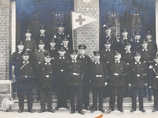 Die Giengener Rotkreuzler um 1930