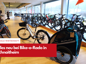 BLICK IN DEN VERKAUFSRAUM: Bei Bike-o-Rado in Schnaitheim wurde der komplette Betrieb einer optischen Auffrischung unterzogen.