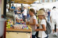 Marktfest und Ulrichsmarkt Dischingen : Auch in Dischingen kann man noch feiern.