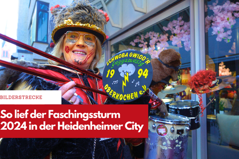 Langsam entwickelt sich Heidenheim zu einer Faschingshochburg. Das bewies auch in diesem Jahr wieder der Faschingssturm durch die Heidenheimer City.